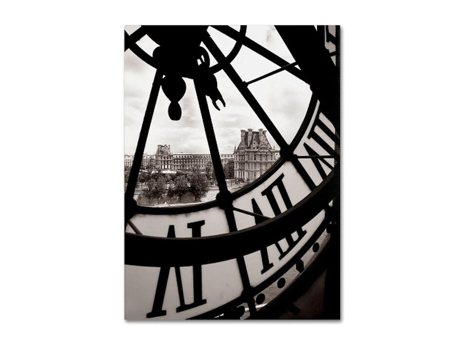 Fine Canvas Chris Bliss Wall Clock Home Decor