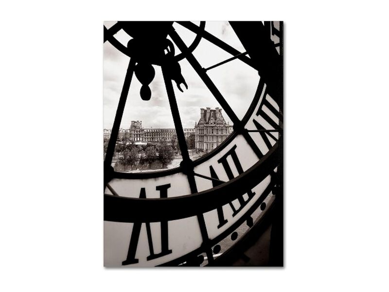 Fine Canvas Chris Bliss Wall Clock Home Decor image number 0