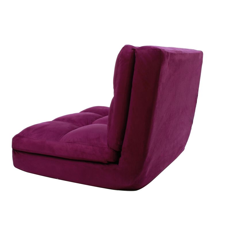 Loungie  Microsuede Flip Chair