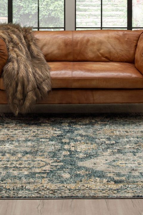 Marash Karamar Blue 7'10" x 10'3" Rug