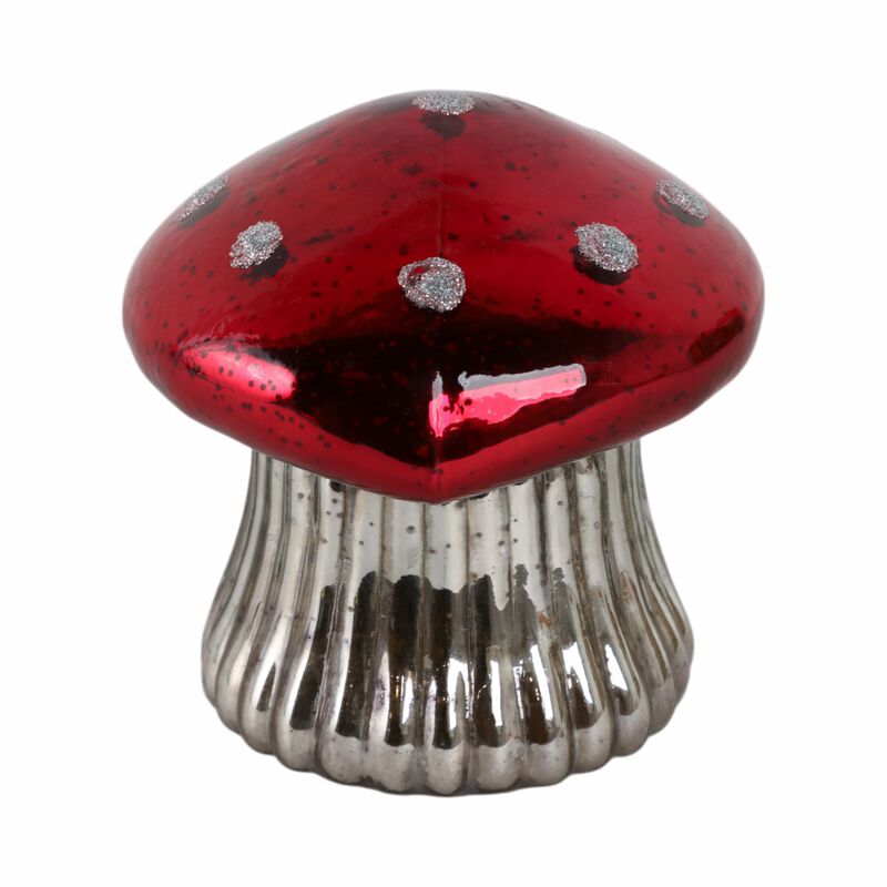 Cinnamon Mushroom Candle, Red image number 0