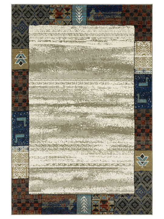 Venice 7'10" x 10' Beige Rug