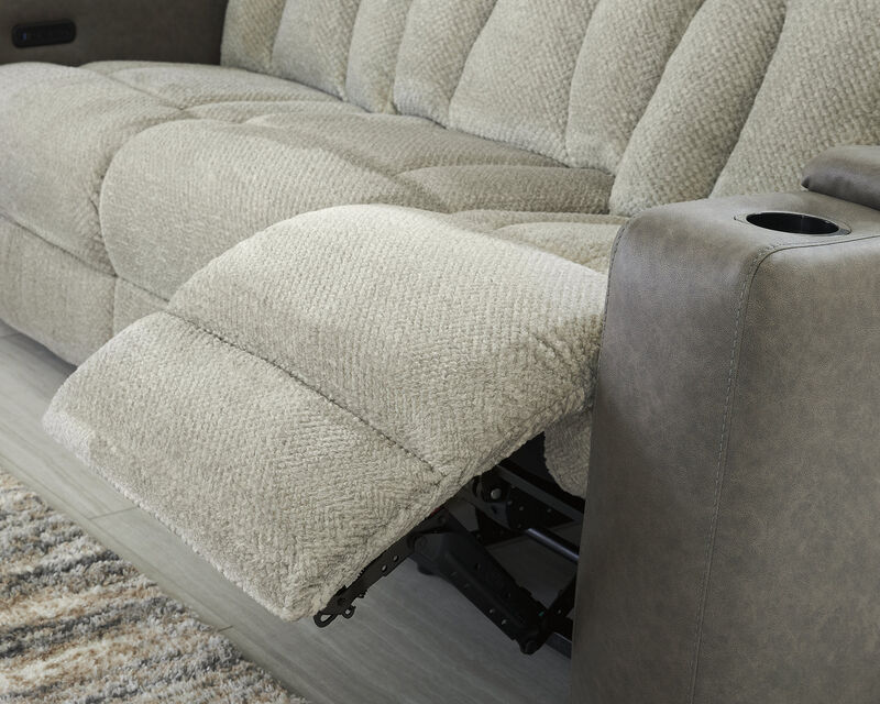 Stately Check Power Reclining Sofa image number 8