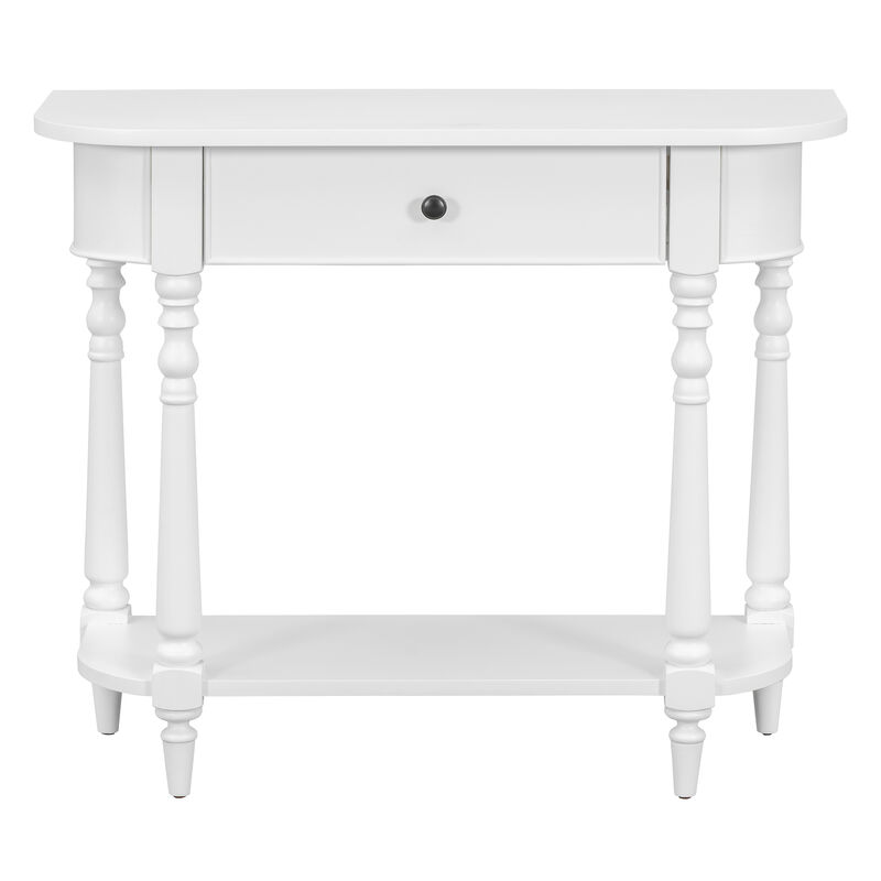 Merax Retro Entryway Console Table