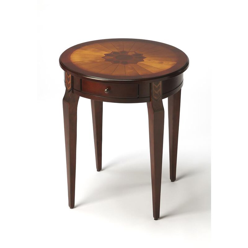 Butler Specialty Archer 1 Drawer Side Table, Dark Brown image number 0