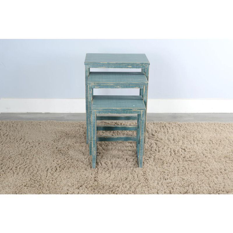 Sunny Designs Sea Grass Nesting Table