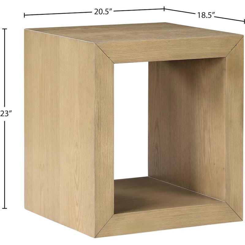 Meridian Furniture Alma Natural End Table