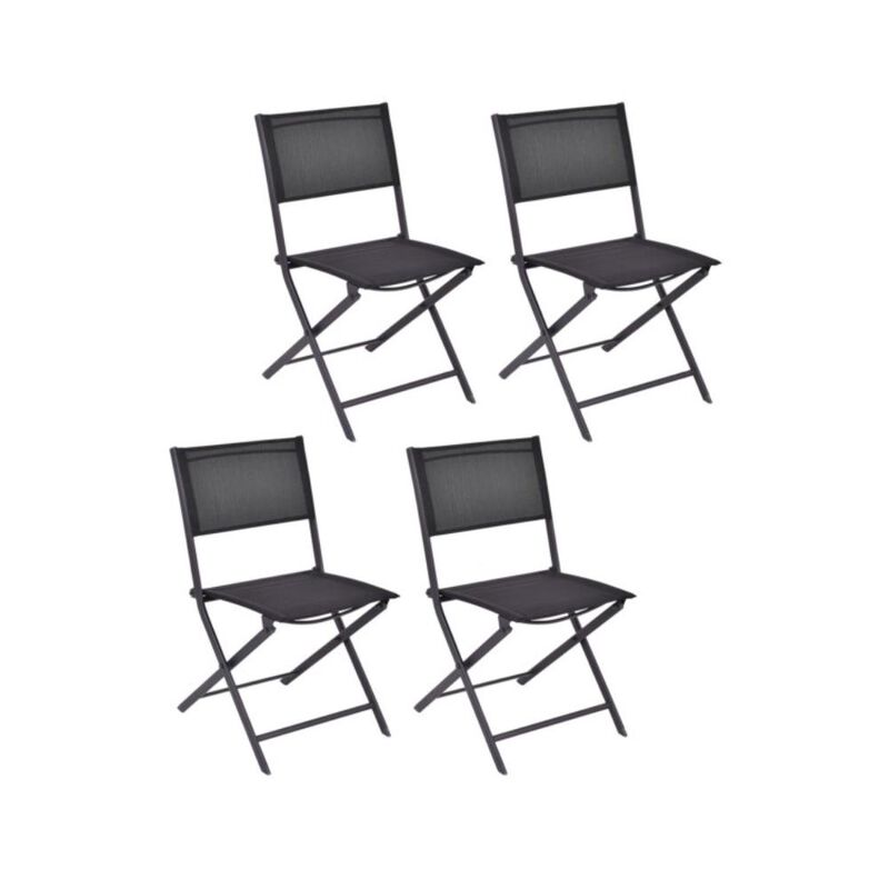 Hivvago Set of 4 Outdoor Patio Foldable Chairs