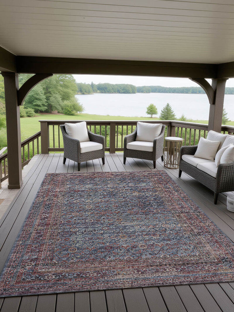 Jericho JC7 Navy 10' x 14' Rug