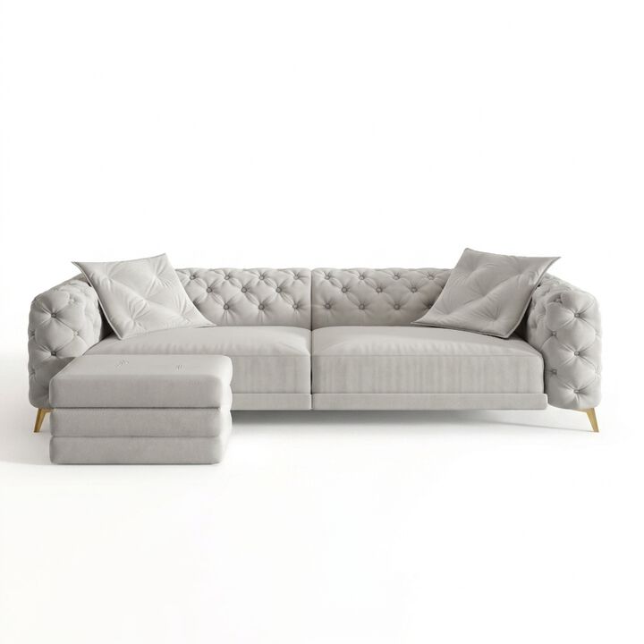 Zikbax 97.7" Convertible Sleeper Sofa