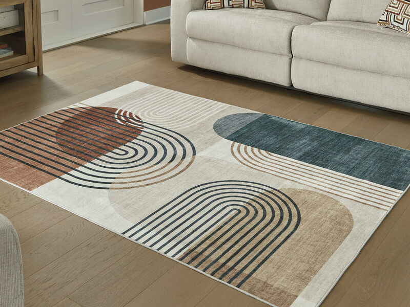 Farrendale Washable 5' x 7' Area Rug image number 1