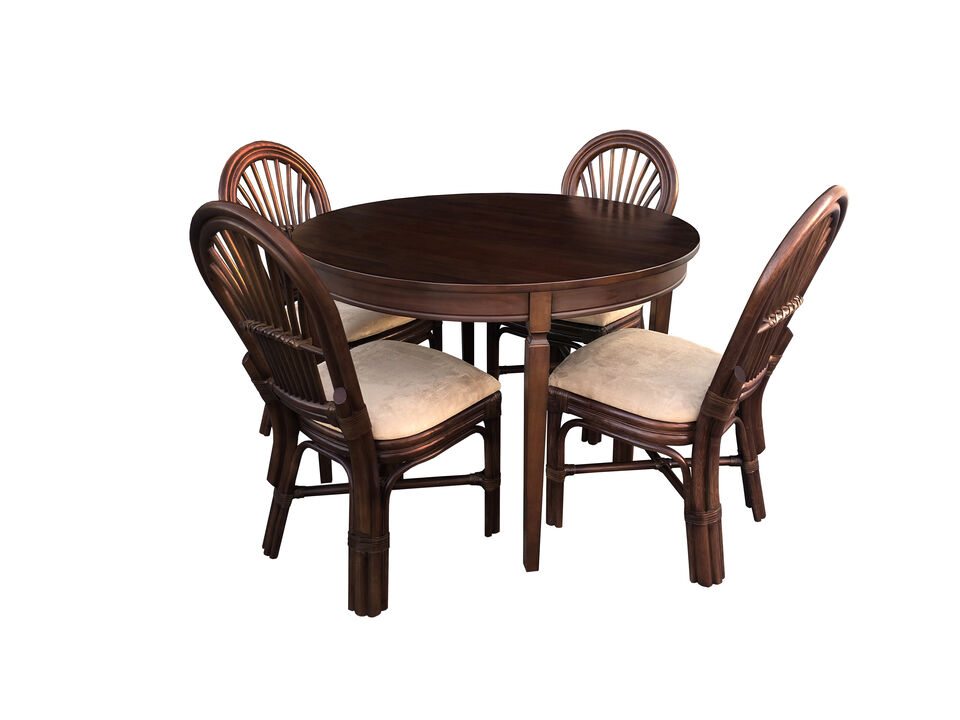 Capital Round Dining 5pc Set w/ Stefani Chairs