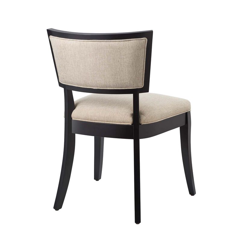 Pristine Upholstered Fabric Dining Chairs - Set of 2 image number 3