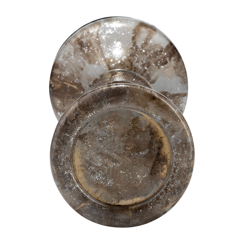 Bubbly Glass Candle Holder image number 4