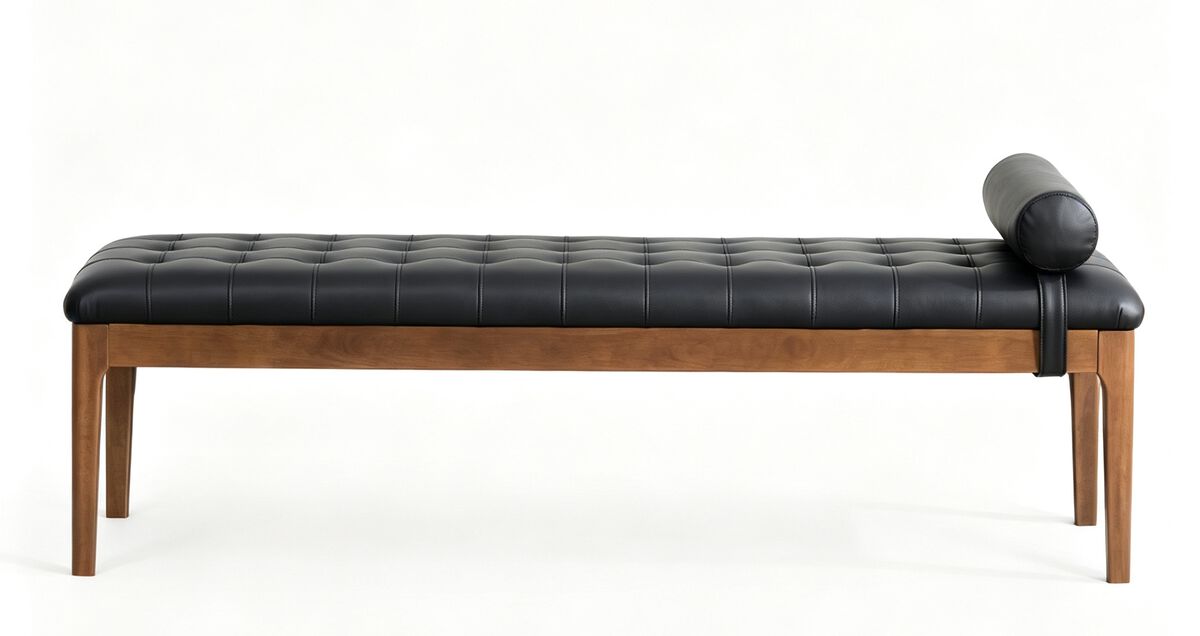 Tumlex Faux Leather Bed Bench