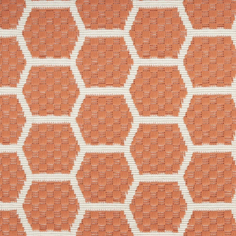 HomeRoots Geometric Indoor Outdoor Runner Rug image number 0