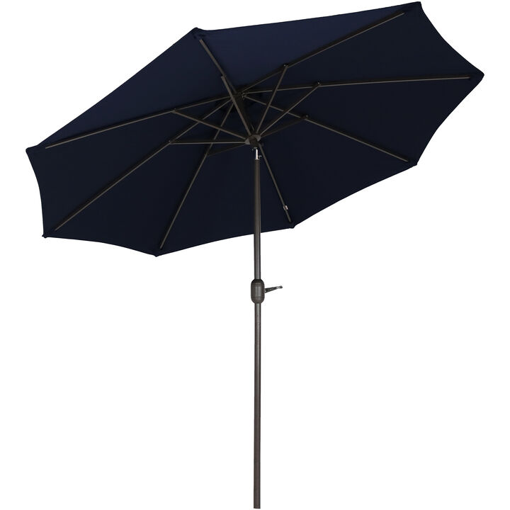 Sunnydaze 9 ft Sunbrella Patio Umbrella with Tilt and Crank