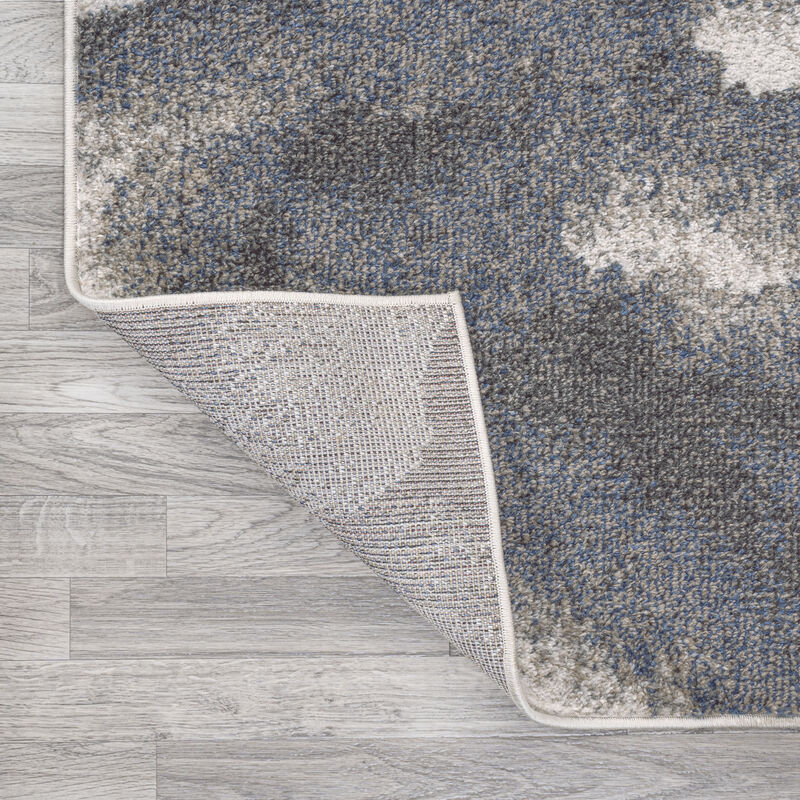 Petalo Abstract Two Tone Modern Area Rug