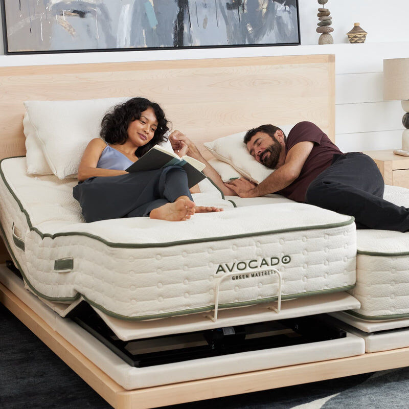 Avocado Green Mattress - Queen Plush Pillow-Top image number 3