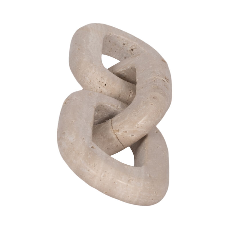 Travertine 3 Link Chain Decor image number 2