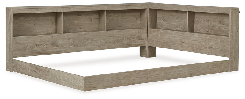 Oliah Full Bookcase Storage Bed image number 3