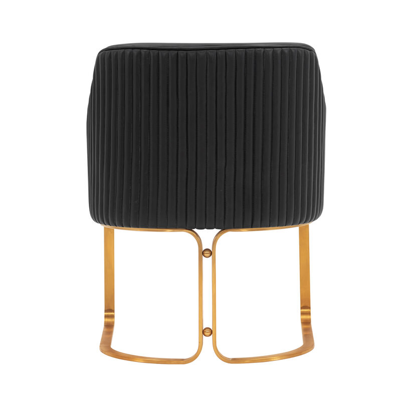 Raya Black Dining Arm Chair