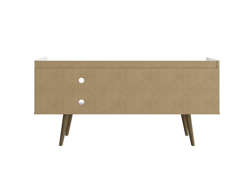 Bogart White TV Stand