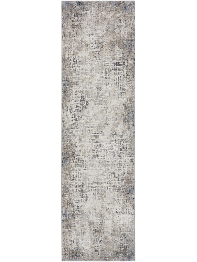 CK022 Infinity IFN01 Rust/Multicolor 2'2" x 7'6" Rug