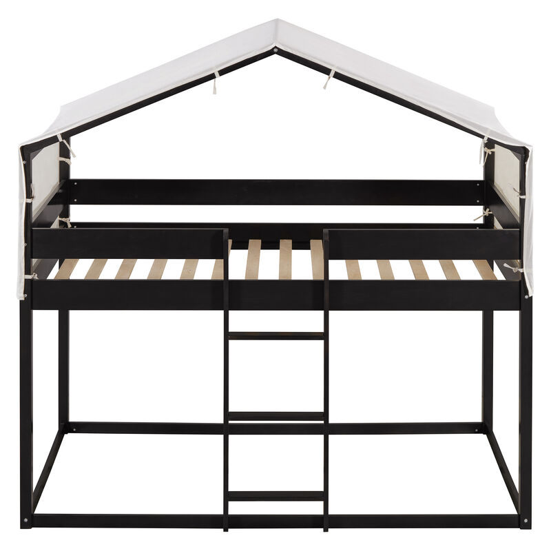 Merax Bunk Bed with Tent for Kids Children