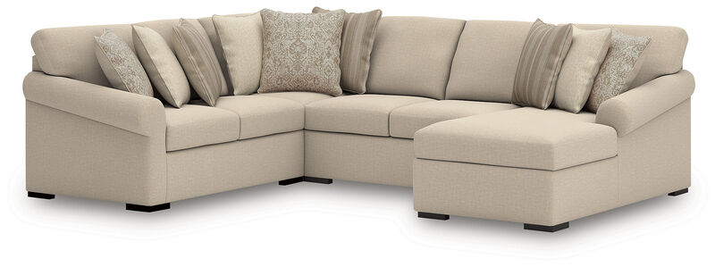 LadyMae 4-Piece Sectional with Chaise image number 0