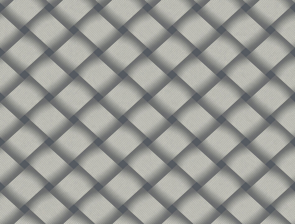 Bayside Basket Weave Navy Wallpaper