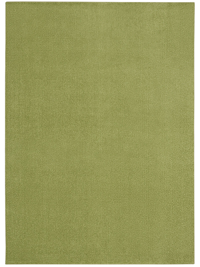 Nourison Essentials NRE01 Green 5' x 7' Rug image number 0