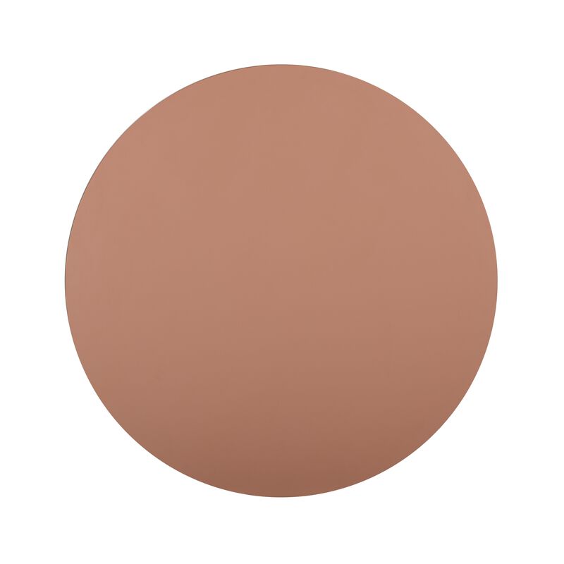 Margot Red Terracotta Round 54" Indoor/Outdoor Dining Table image number 3