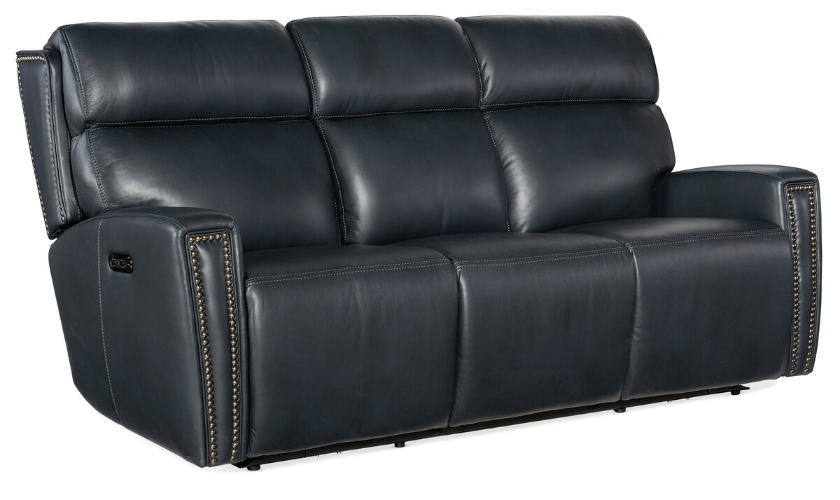 Ruthe ZeroG Power Sofa w/ Power Headrest & Hidden Console