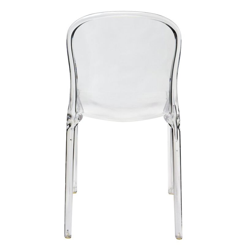 Commerical Seating Products Clear Genoa Chairs