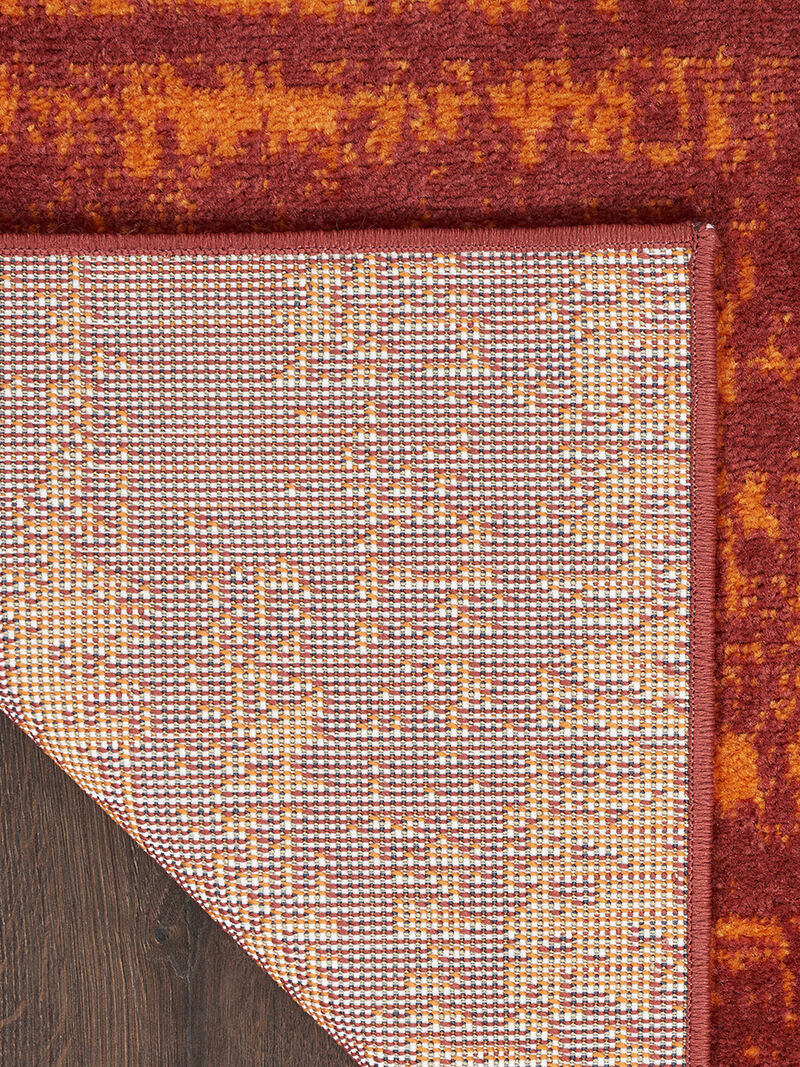 Nourison Essentials NRE03 Red 4' x 6' Rug