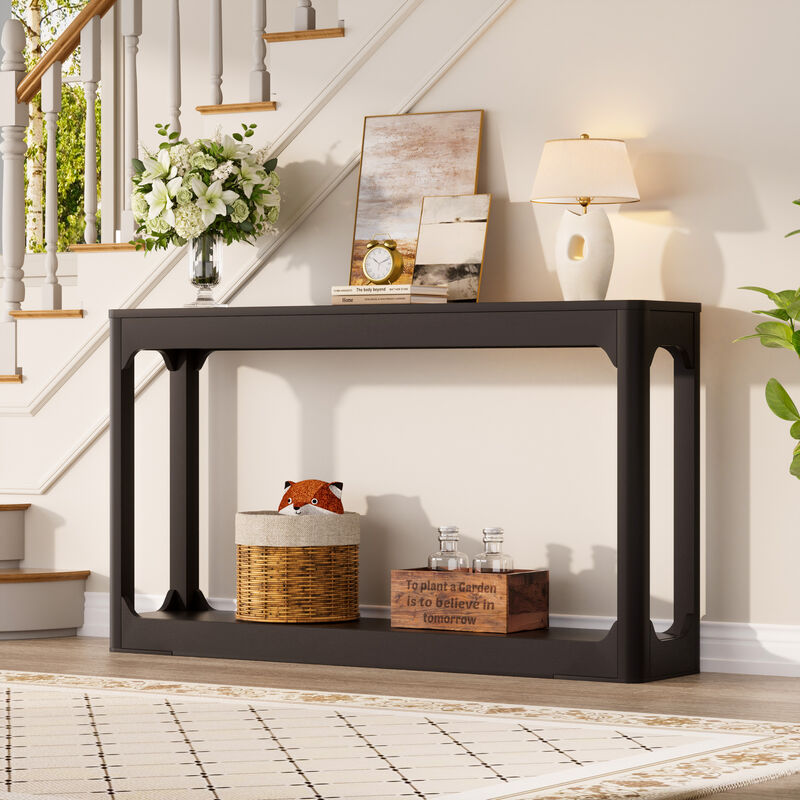 Nulvud wood console table image number 4