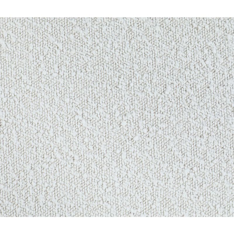 Meridian Furniture Parlor Cream Boucle Fabric Accent Chair