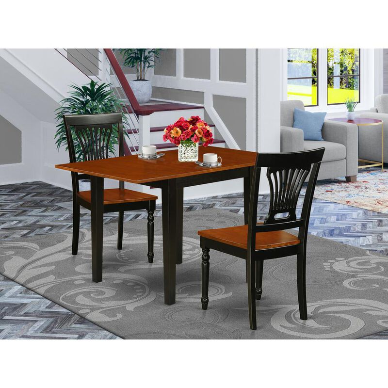 Dining Room Set Black & Cherry