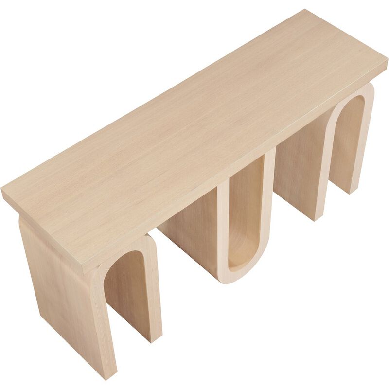 Meridian Furniture Westbourne Natural Console Table