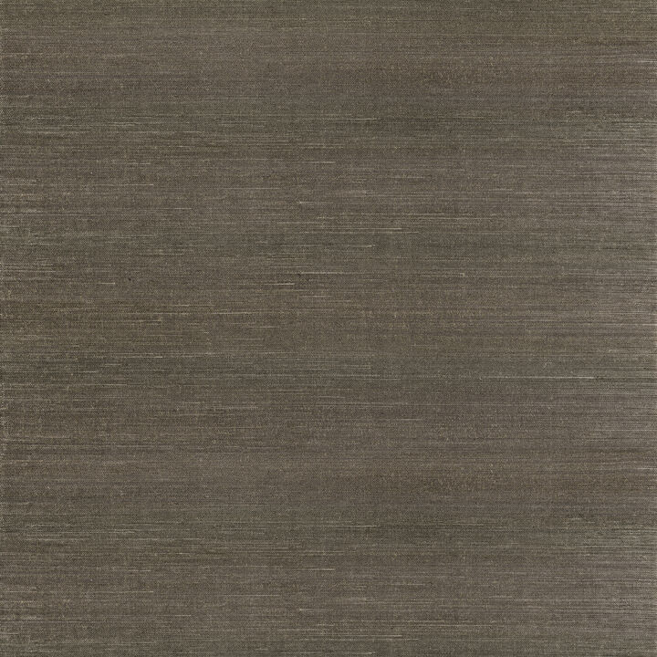 Ming Taupe Grasscloth Wallpaper