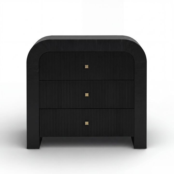 Hump Natural Arched 3-Drawer Chest