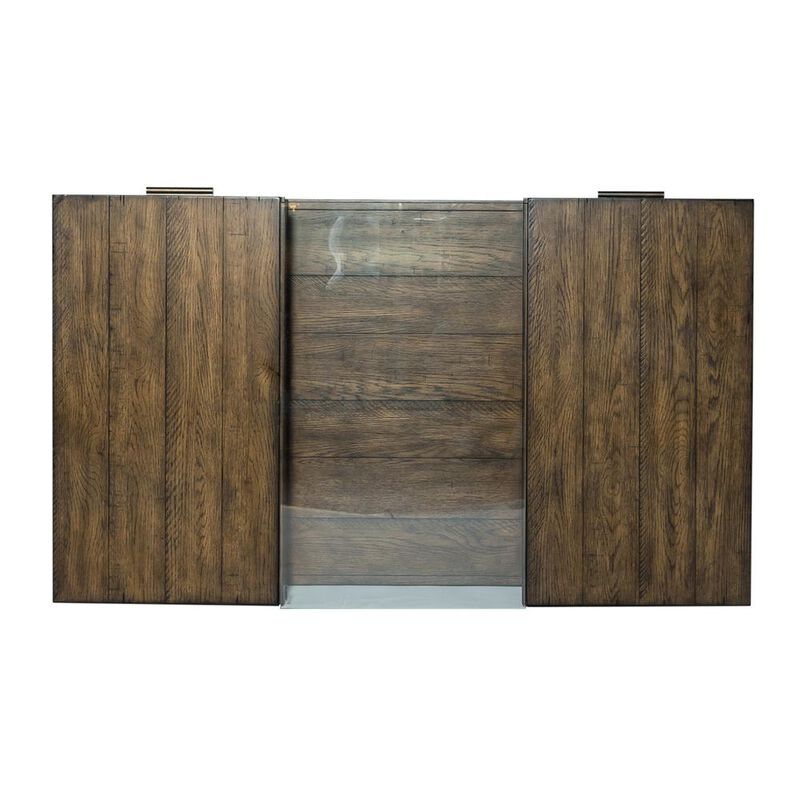 Liberty Furniture Lennox Display Cocktail Table in Weathered Chestnut image number 5