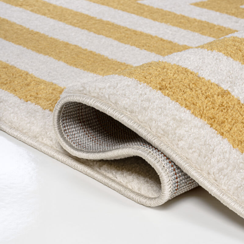 Bandol Modern Classic Mitre Stripe Area Rug