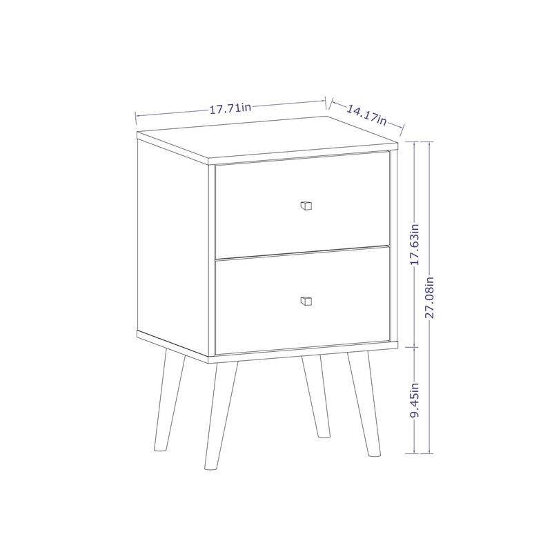 Liberty 2.0 Nightstand in White