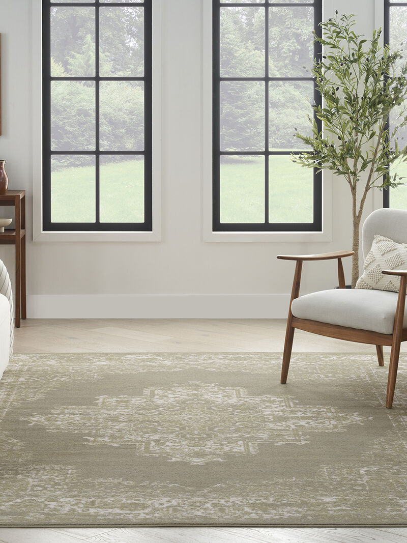 Grafix GRF14 Olive 5'3" x 7'3" Rug