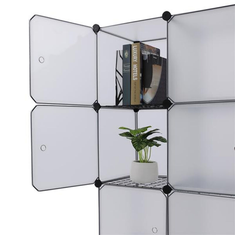 Stackable Cube Storage Shelving Unit, Bookcase Organizer for Closet, Books, and Toys