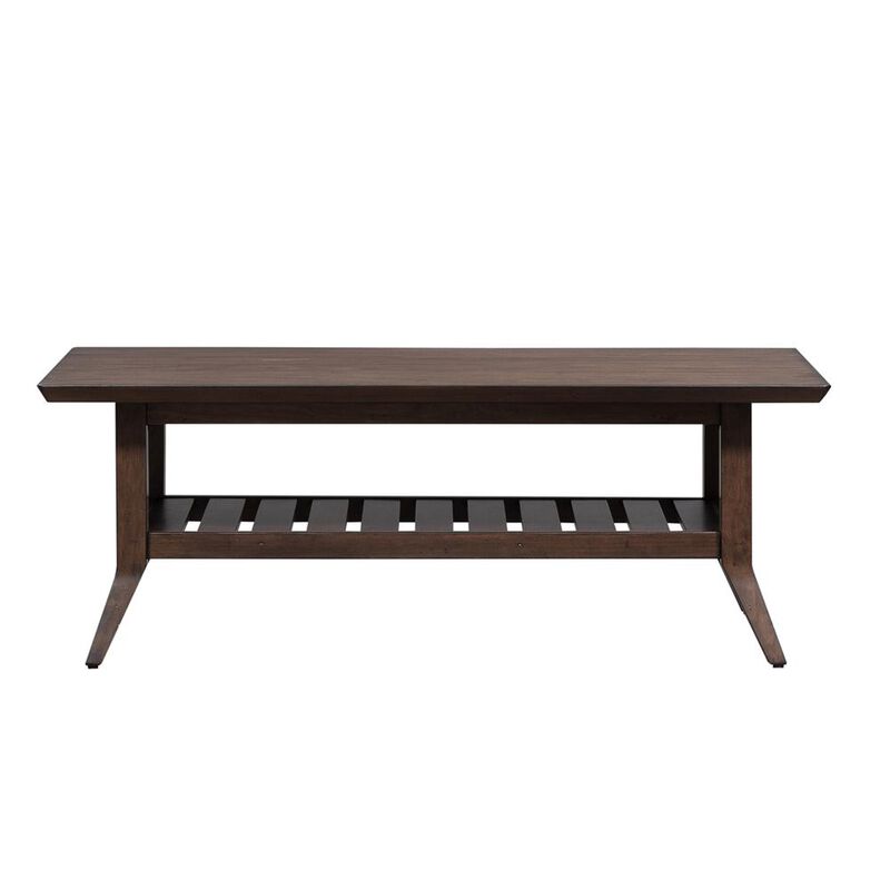 Liberty Furniture Ventura Blvd Rectangular Cocktail Table in Bronze Spice image number 2