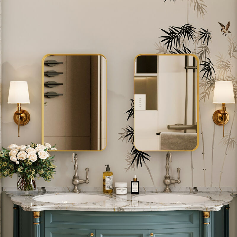 ELEMENT ACE Recessed Medicine Cabinet with Adjustable Shelves and Mirror image number 3