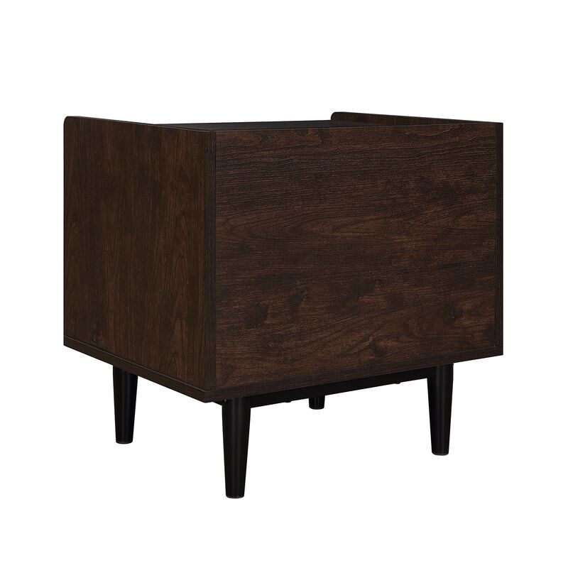 Duane Black Nightstands (Set of 2)